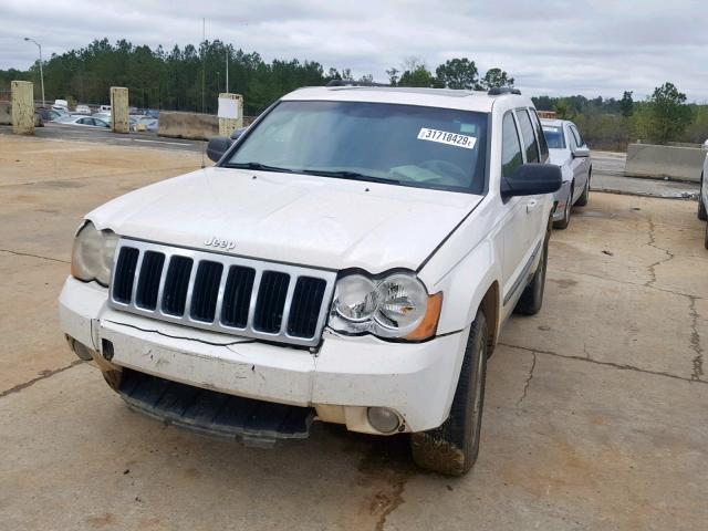 1J8GS48K28C186388 - 2008 JEEP GRAND CHER WHITE photo 2