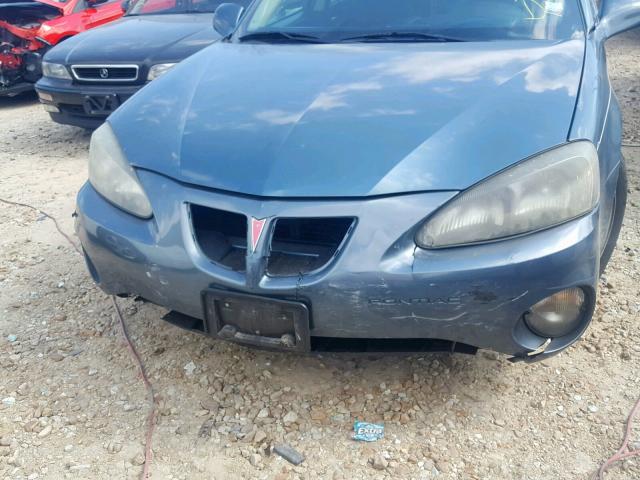2G2WP552261119148 - 2006 PONTIAC GRAND PRIX BLUE photo 9