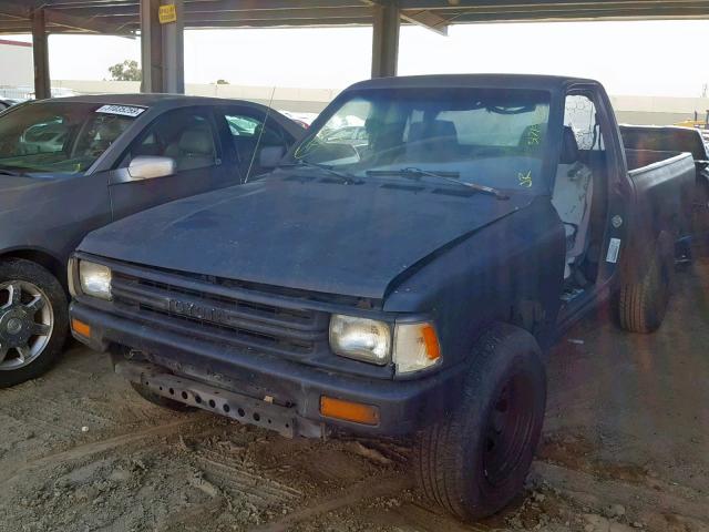 JT4RN81A0L5089381 - 1990 TOYOTA PICKUP 1/2 CHARCOAL photo 2