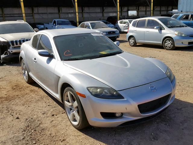 JM1FE17N350155880 - 2005 MAZDA RX8 SILVER photo 1