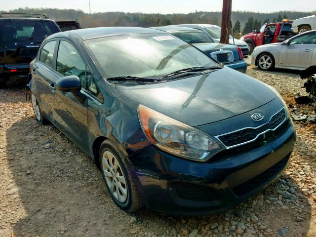 KNADN5A35D6115606 - 2013 KIA RIO EX BLUE photo 1