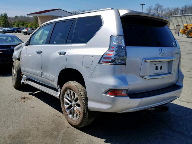 JTJJM7FX3F5098228 - 2015 LEXUS GX PREMIUM SILVER photo 3