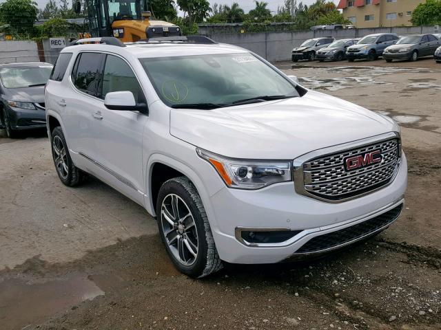 1GKKNXLS1KZ105701 - 2019 GMC ACADIA DEN WHITE photo 1