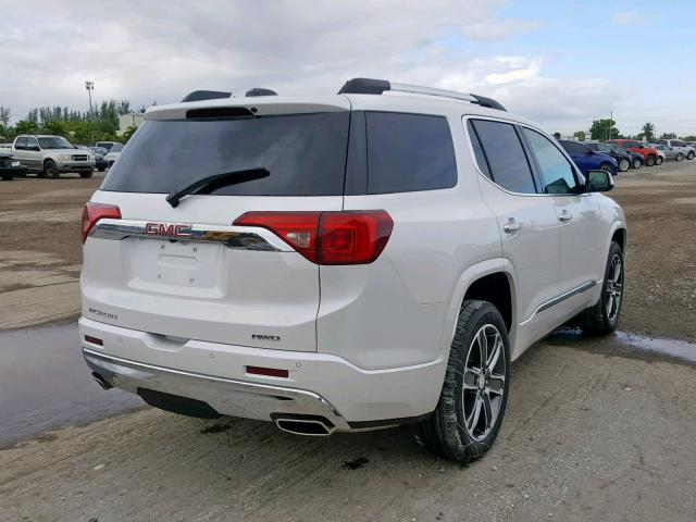 1GKKNXLS1KZ105701 - 2019 GMC ACADIA DEN WHITE photo 4