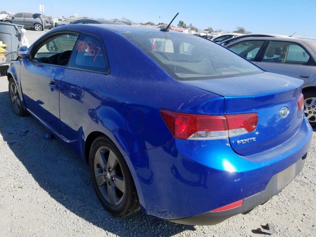 KNAFU6A2XA5246198 - 2010 KIA FORTE EX  photo 3