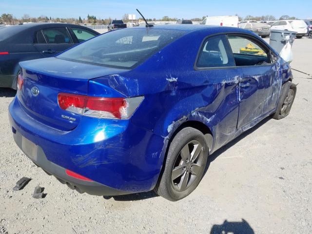 KNAFU6A2XA5246198 - 2010 KIA FORTE EX  photo 4