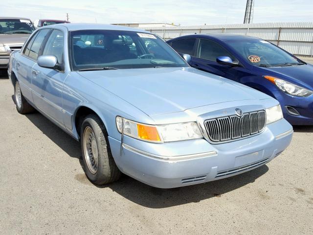 2MEFM75W7XX700158 - 1999 MERCURY GRAND MARQ BLUE photo 1