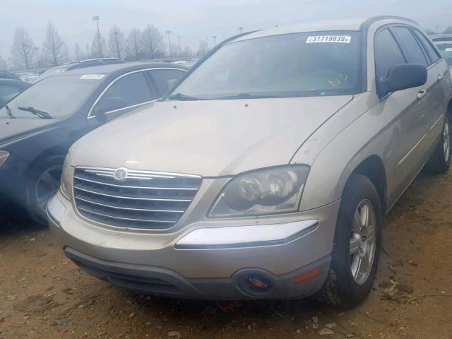 2A4GM68486R831266 - 2006 CHRYSLER PACIFICA T GOLD photo 2