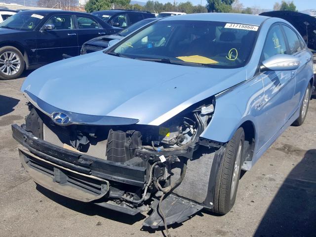 KMHEC4A49CA037077 - 2012 HYUNDAI SONATA HYBRID  photo 2