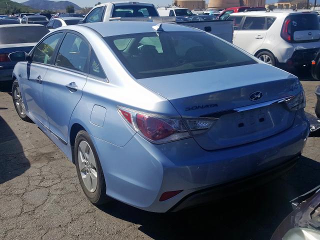 KMHEC4A49CA037077 - 2012 HYUNDAI SONATA HYBRID  photo 3