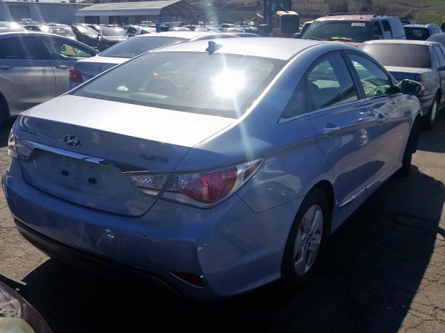 KMHEC4A49CA037077 - 2012 HYUNDAI SONATA HYBRID  photo 4