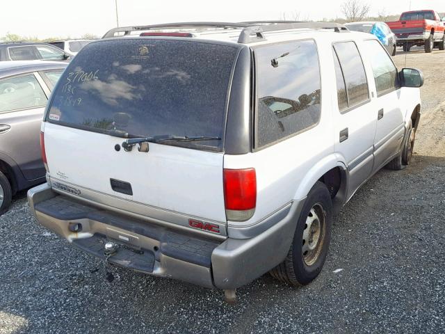 1GKDT13W2Y2201708 - 2000 GMC JIMMY / EN WHITE photo 4