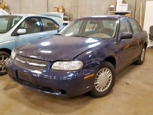 1G1ND52FX4M671577 - 2004 CHEVROLET CLASSIC BLUE photo 2