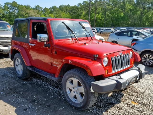 1C4AJWBG2CL155327 - 2012 JEEP WRANGLER S RED photo 1