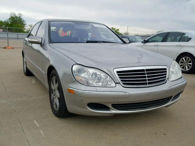 WDBNG83J55A434595 - 2005 MERCEDES-BENZ S 430 4MAT SILVER photo 1