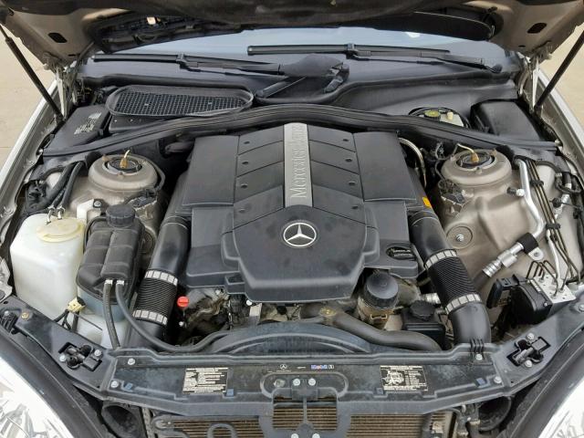 WDBNG83J55A434595 - 2005 MERCEDES-BENZ S 430 4MAT SILVER photo 7