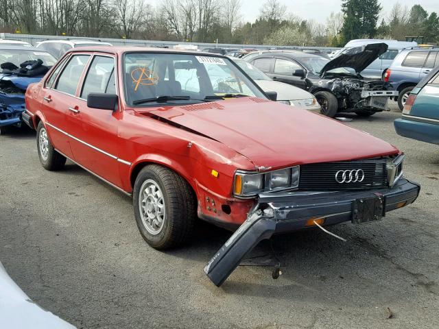 WAUFA0814CA044177 - 1982 AUDI 4000 CUSTO RED photo 1