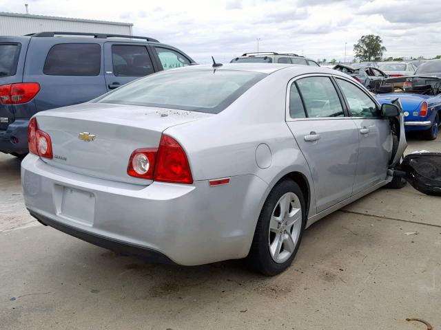 1G1ZB5E11BF204119 - 2011 CHEVROLET MALIBU LS SILVER photo 4