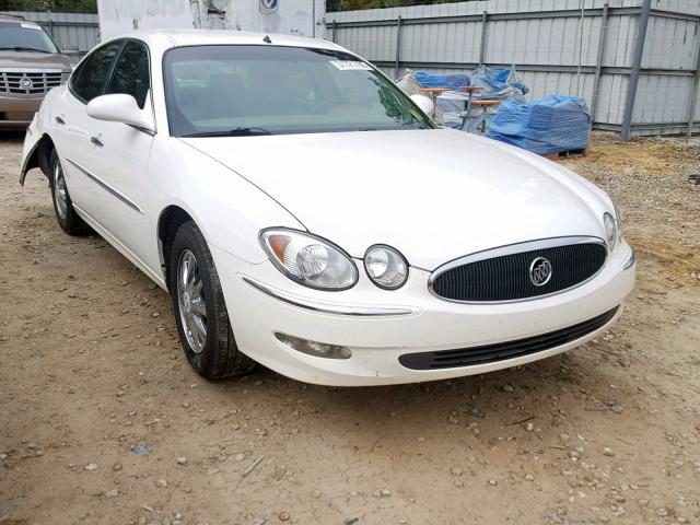 2G4WD562551232704 - 2005 BUICK LACROSSE C WHITE photo 1