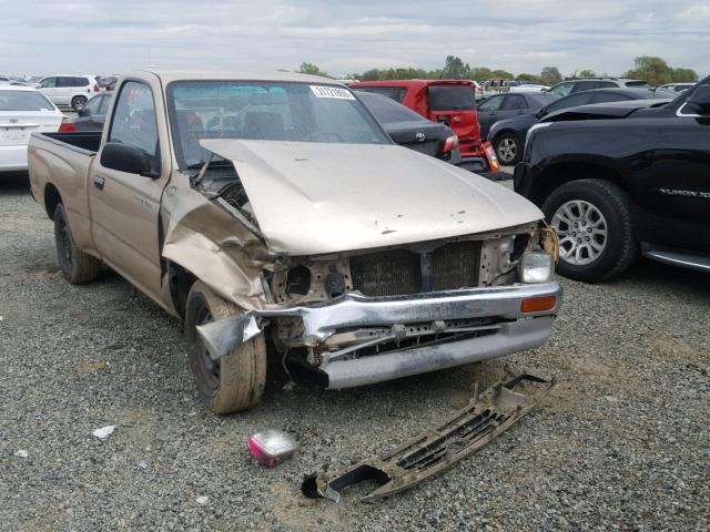 4TANL42N1TZ092423 - 1996 TOYOTA TACOMA TAN photo 1