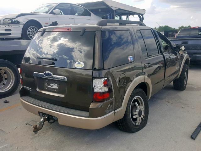 1FMEU64E68UA35743 - 2008 FORD EXPLORER E GRAY photo 4