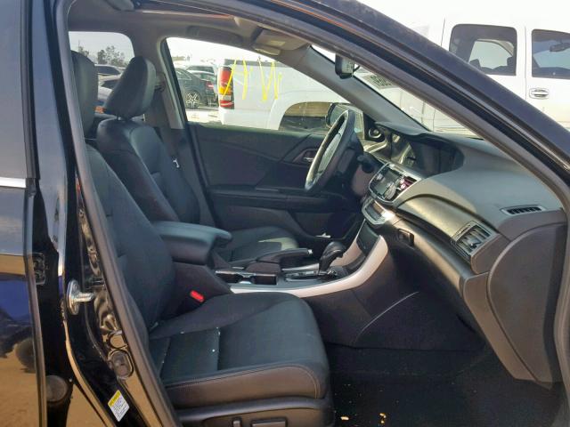 1HGCR2F85EA153116 - 2014 HONDA ACCORD EXL BLACK photo 5