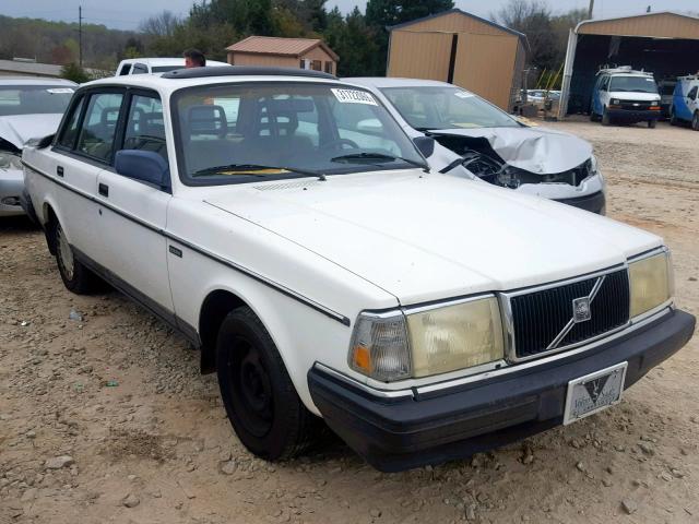 YV1AA8849M1448349 - 1991 VOLVO 240 WHITE photo 1