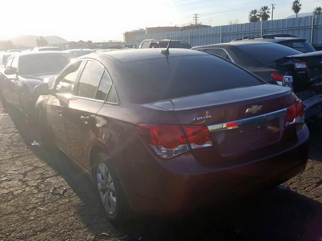 1G1PC5SH0C7247464 - 2012 CHEVROLET CRUZE LS  photo 3