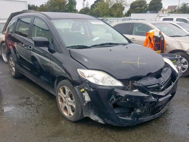 JM1CR2WL6A0369883 - 2010 MAZDA 5 BLACK photo 1