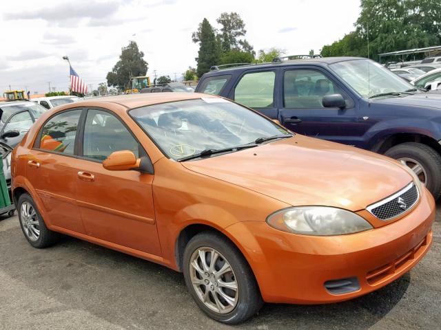 KL5JD66Z27K583466 - 2007 SUZUKI RENO BASE ORANGE photo 1