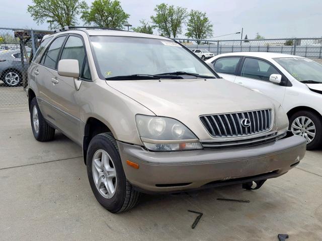 JT6HF10U9Y0141758 - 2000 LEXUS RX 300 GOLD photo 1