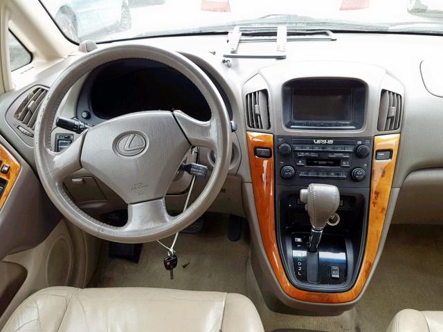 JT6HF10U9Y0141758 - 2000 LEXUS RX 300 GOLD photo 9