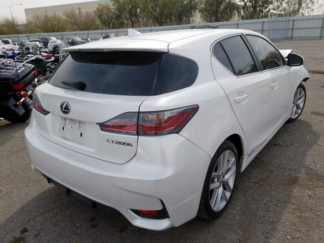 JTHKD5BH9F2219905 - 2015 LEXUS CT 200  photo 4