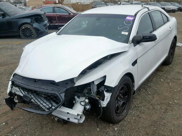 1FAHP2MK2FG149148 - 2015 FORD TAURUS POL WHITE photo 2