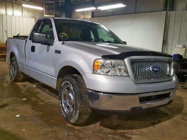 1FTRF12WX6KB27591 - 2006 FORD F150 SILVER photo 1