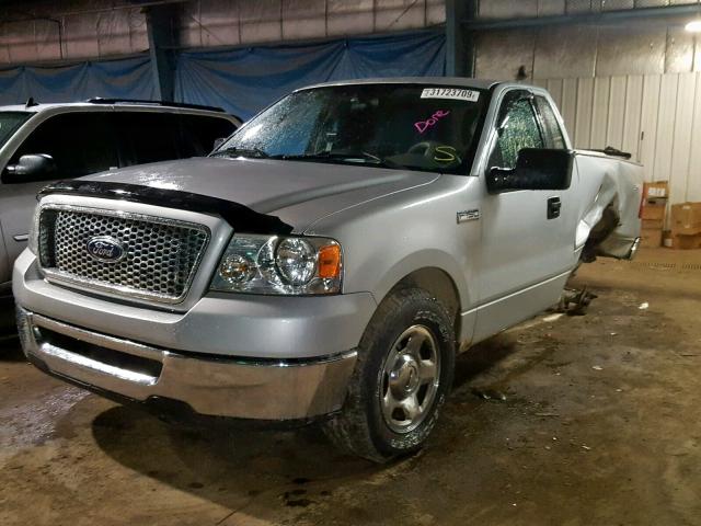 1FTRF12WX6KB27591 - 2006 FORD F150 SILVER photo 2