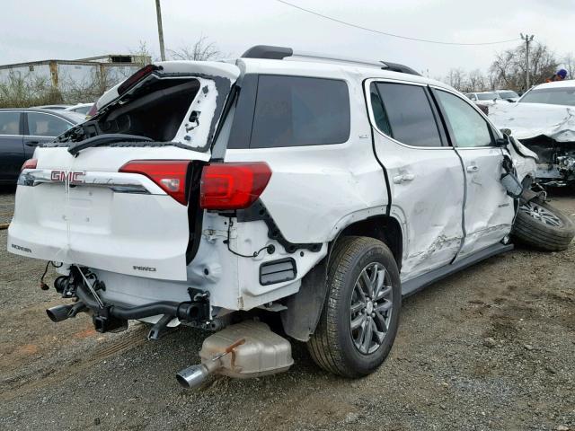 1GKKNULS7JZ234474 - 2018 GMC ACADIA SLT WHITE photo 4