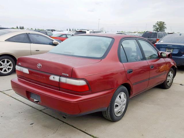 1NXBB02E6TZ397587 - 1996 TOYOTA COROLLA DX RED photo 4