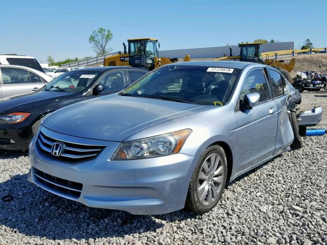 1HGCP2F80CA121189 - 2012 HONDA ACCORD EXL BLUE photo 2