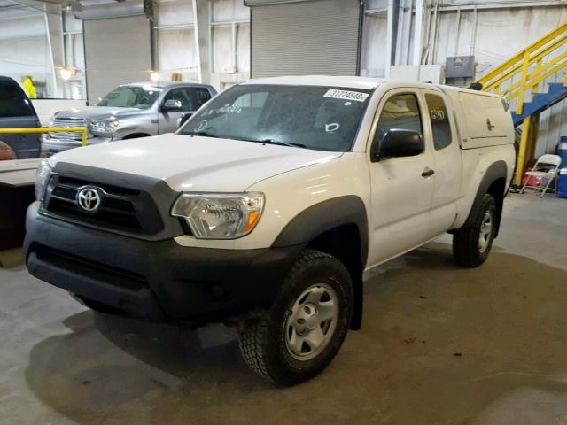 5TFTX4GN6FX048216 - 2015 TOYOTA TACOMA PRE WHITE photo 2