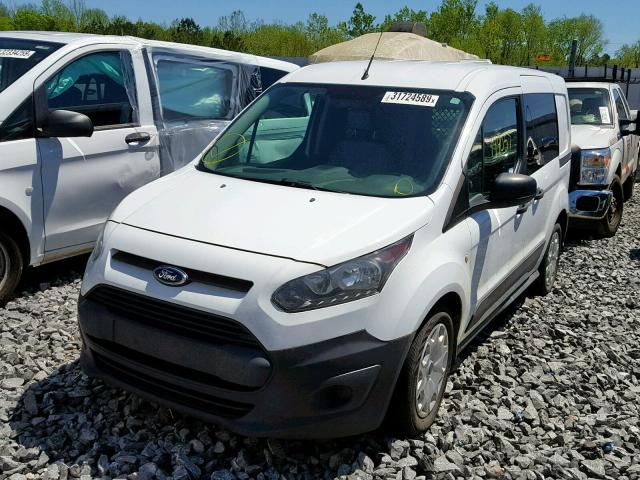 NM0LS6E74E1171333 - 2014 FORD TRANSIT CO WHITE photo 2