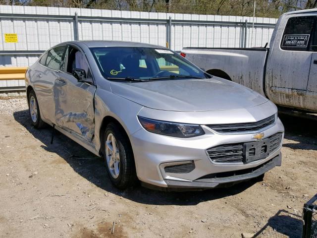 1G1ZC5ST4HF166400 - 2017 CHEVROLET MALIBU LS SILVER photo 1