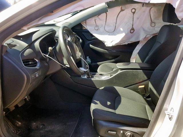 1G1ZC5ST4HF166400 - 2017 CHEVROLET MALIBU LS SILVER photo 5