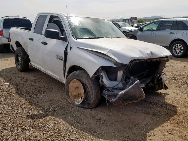 1C6RR6FG9JS280244 - 2018 RAM 1500 ST WHITE photo 1