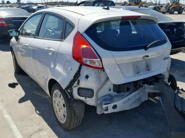 3FADP4TJ1GM172107 - 2016 FORD FIESTA S WHITE photo 3