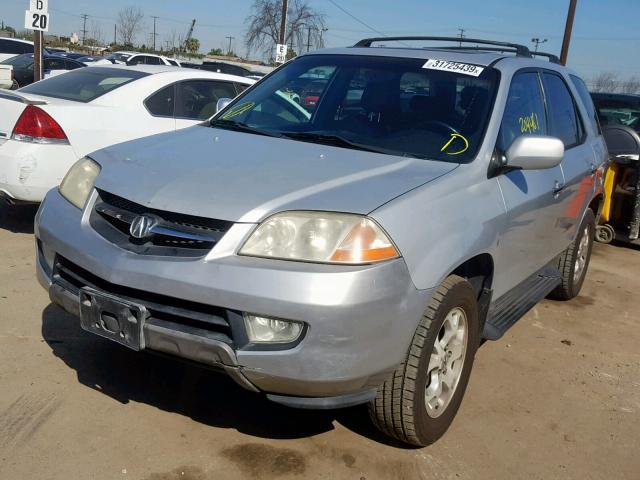 2HNYD18641H537001 - 2001 ACURA MDX TOURIN SILVER photo 2