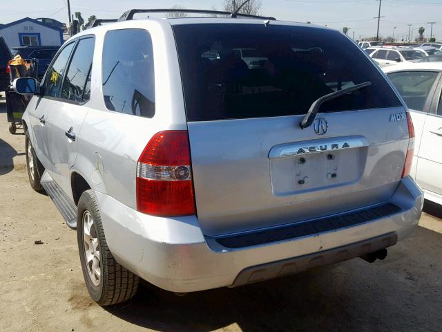 2HNYD18641H537001 - 2001 ACURA MDX TOURIN SILVER photo 3