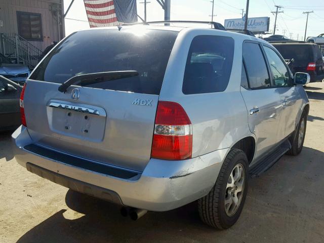 2HNYD18641H537001 - 2001 ACURA MDX TOURIN SILVER photo 4