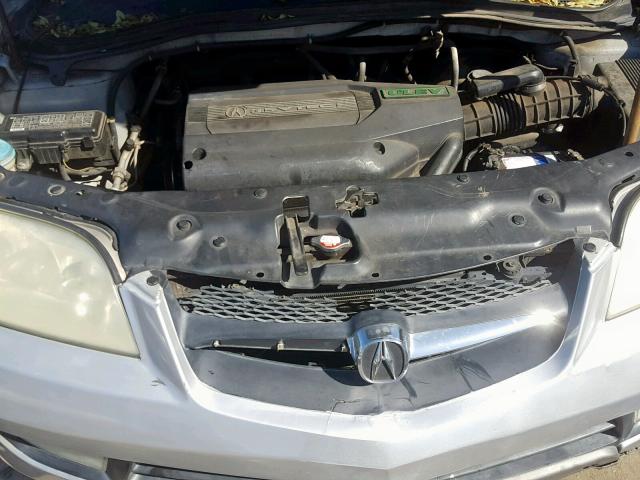 2HNYD18641H537001 - 2001 ACURA MDX TOURIN SILVER photo 7