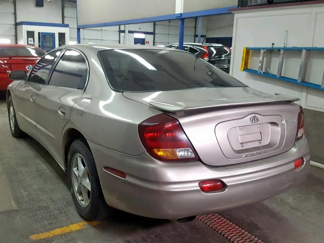 1G3GR64H114136073 - 2001 OLDSMOBILE AURORA TAN photo 3